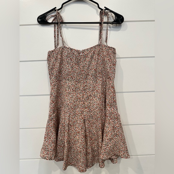 Princess Polly Women THE MARKO ROMPER RED MULTI Size 6/ Medium - Picture 10 of 13